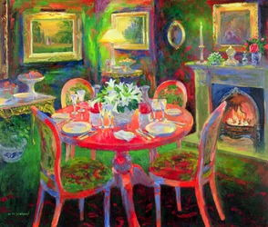 Das Esszimmer, ca. 2000